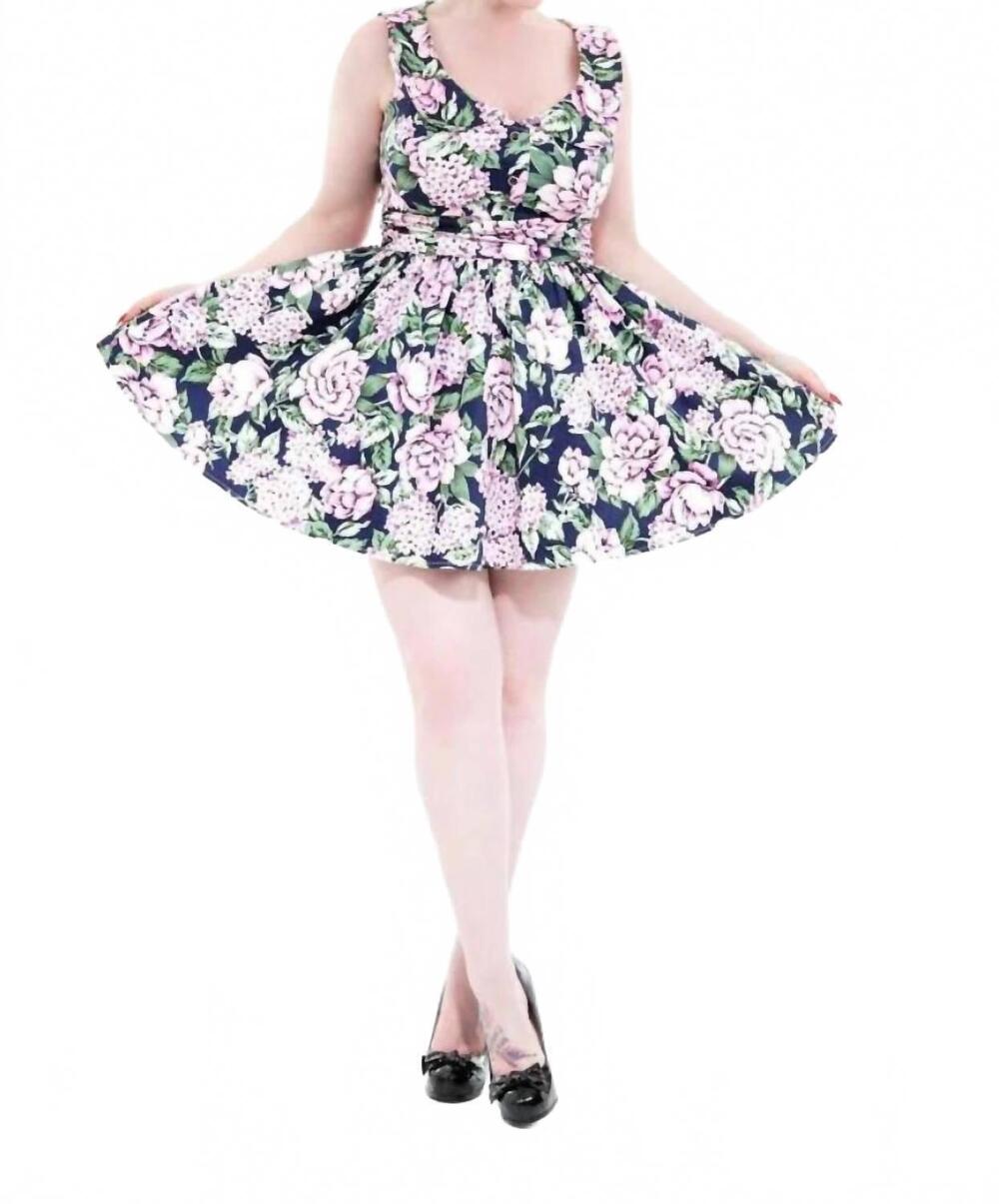 NEW HEARTS & ROSES carnation mini dress in pink
